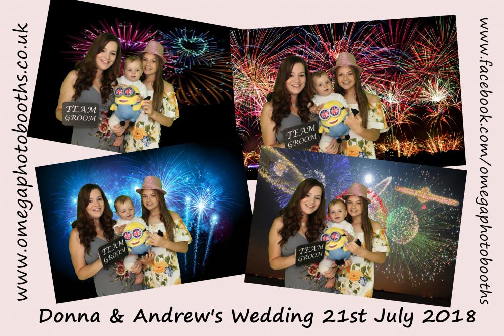 Donna & Andrew's Wedding | View more photos from the event at gallery.omegaphotobooths.co.uk/u/Omega-Photobooths/Donna-Andrews-Wedding